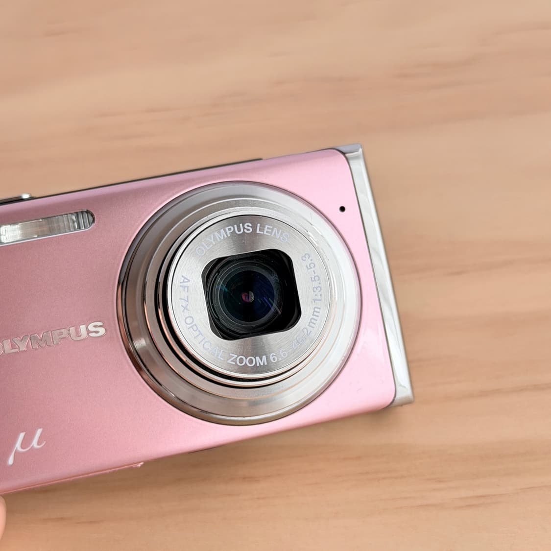 ✨미품 (희귀 컬러/풀구성) ✨딸기우유 핑크! 올림푸스 뮤 1060 상품이미지8