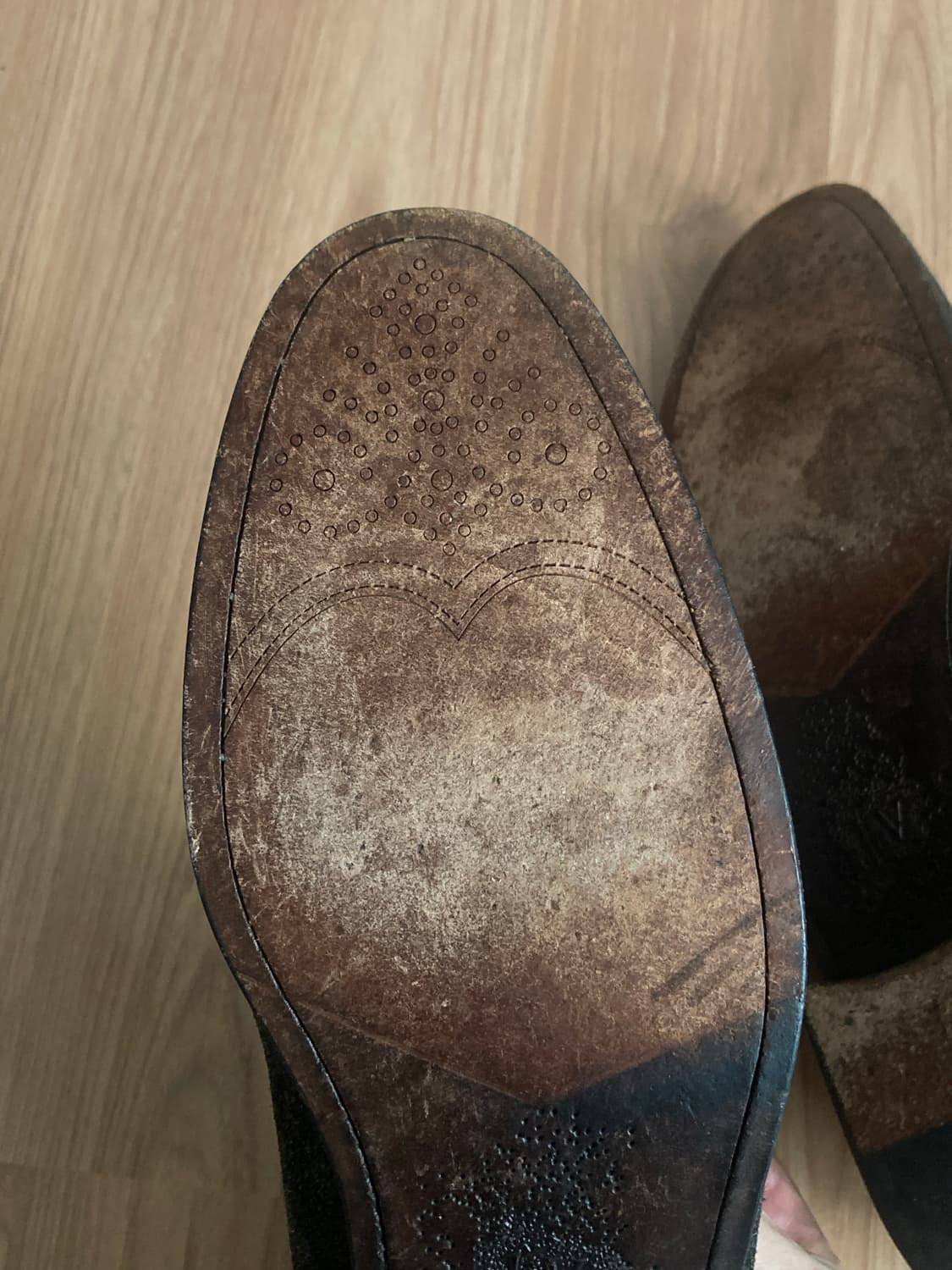 존 바바토스 John Varvatos 스웨이드 더비 (이태리메이드) 구두 상품이미지7