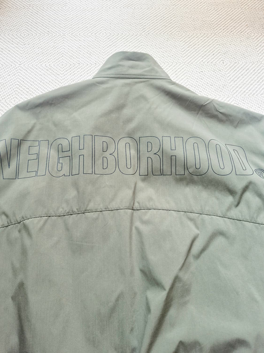 네이버후드 폴리 스탠드 자켓 M 샘플 상품이미지4