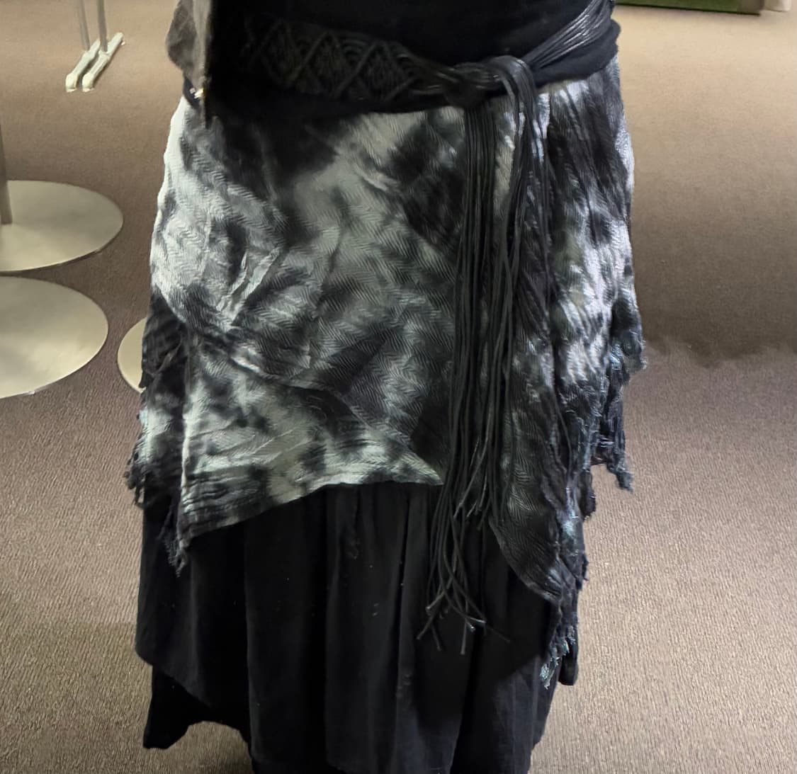 Japanese vintage 타이다이 머플러 상품이미지2