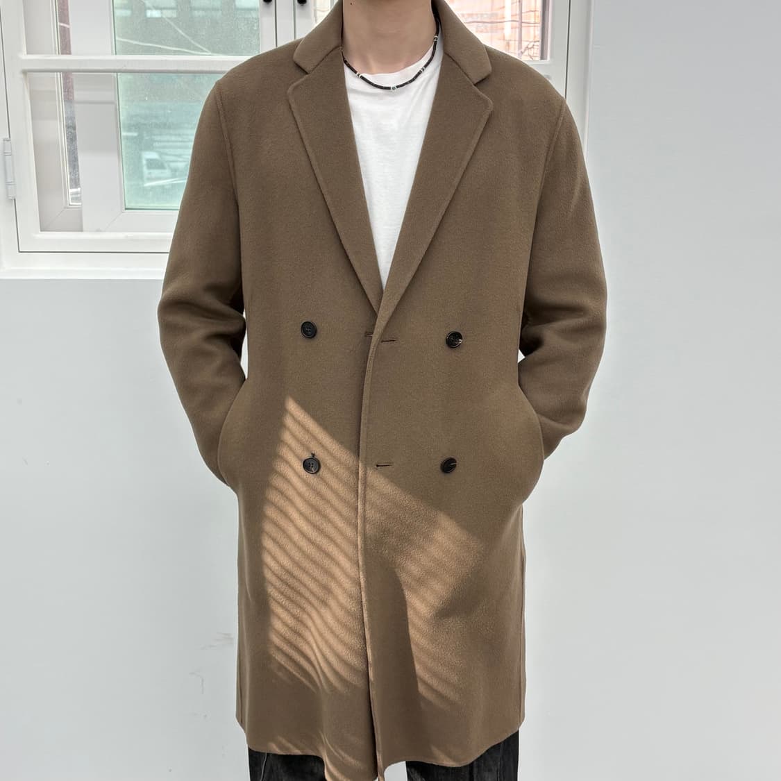 타임 옴므 캐시미어 더블 코트  상품이미지2