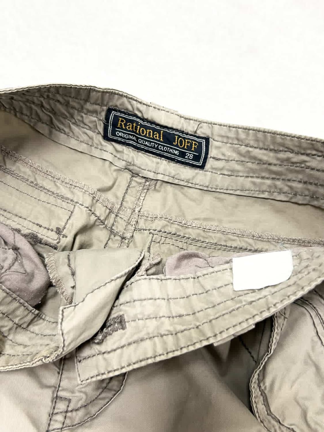 빈티지 베이지 카고팬츠 상품이미지8