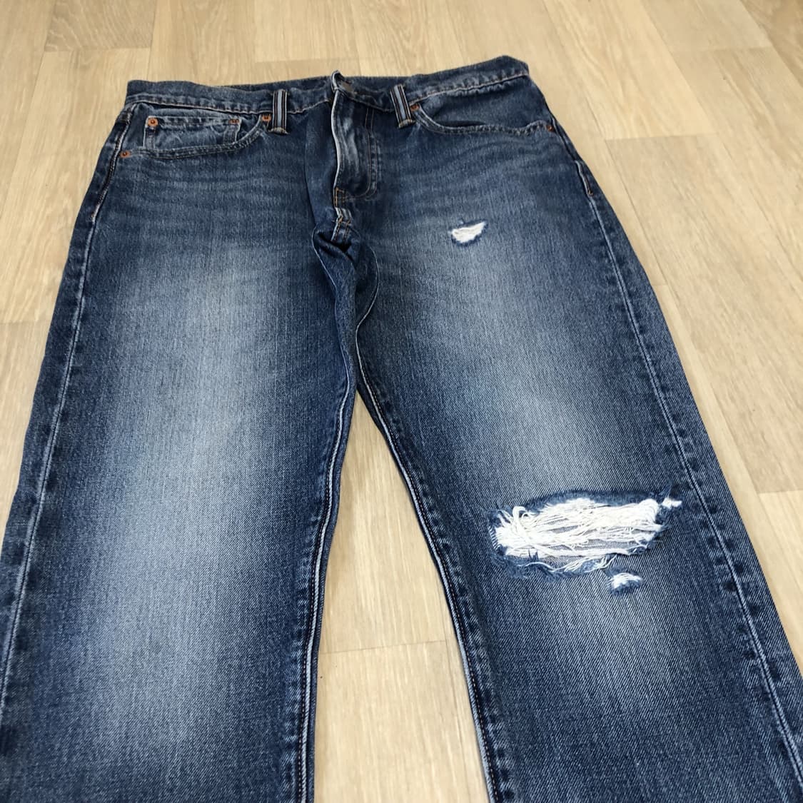 (31) 리바이스 Levi's 512 슬림 테이퍼드 디스트로이드 데님 상품이미지4