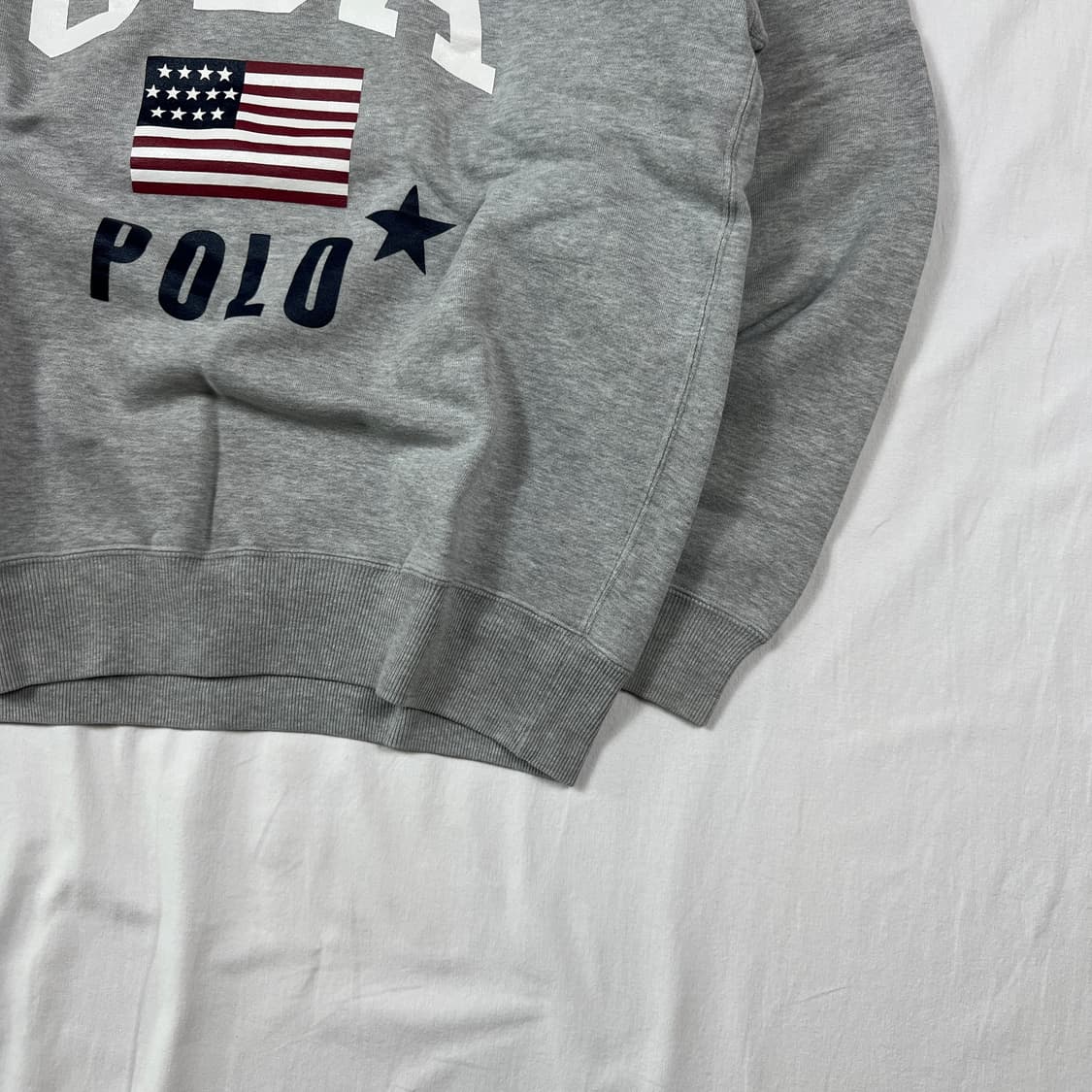 90‘s 폴로랄프로렌 스펠아웃 성조기 스웻셔츠 맨투맨 상품이미지3