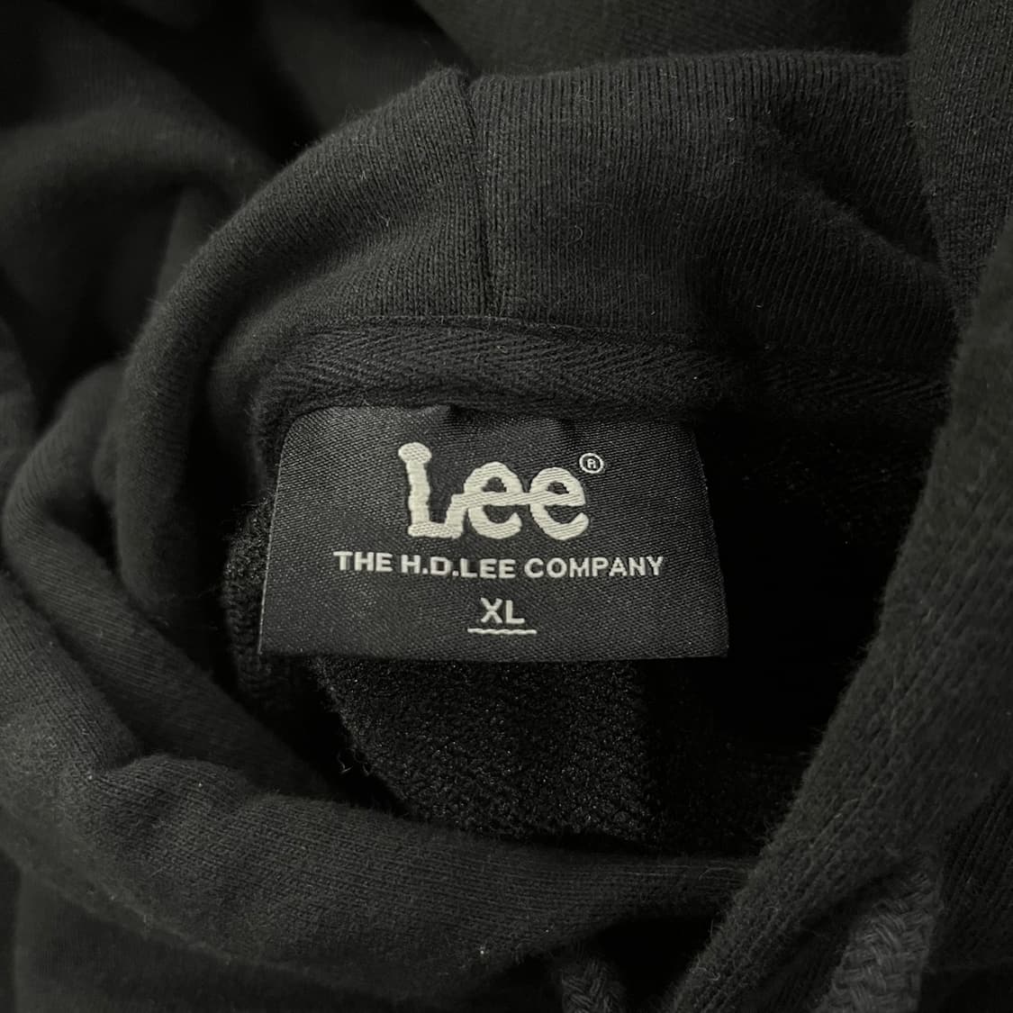 리 블랙 후드티 상품이미지5