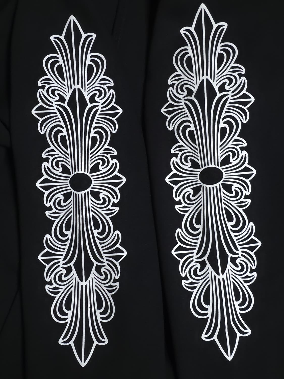 [XXL] 크롬하츠 홀스슈 플로랄 후드 블랙 상품이미지4