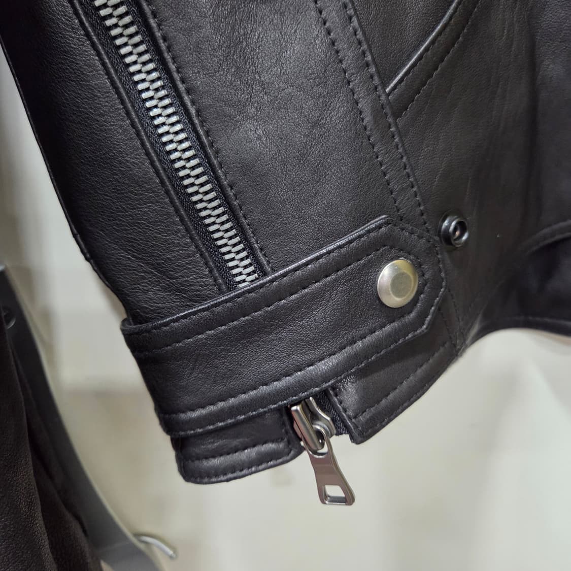 타임옴므 라이더 가죽 자켓 상품이미지6