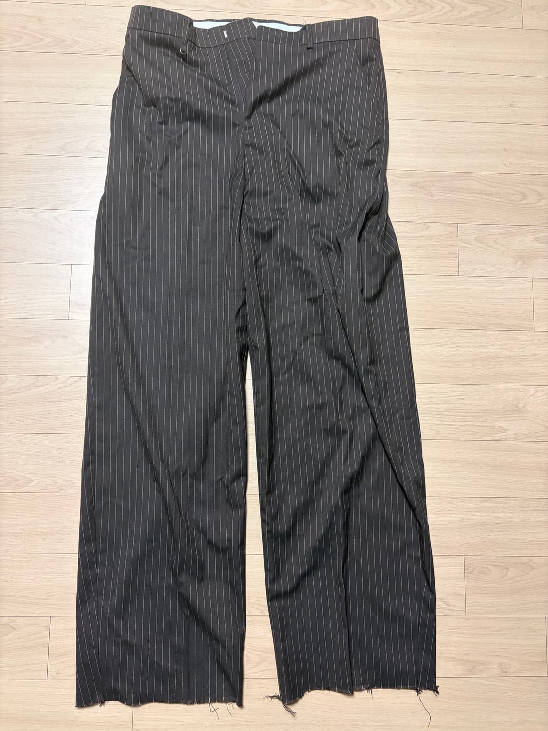 언더마이크 주트 핀스트라이프 슬랙스 상품이미지2