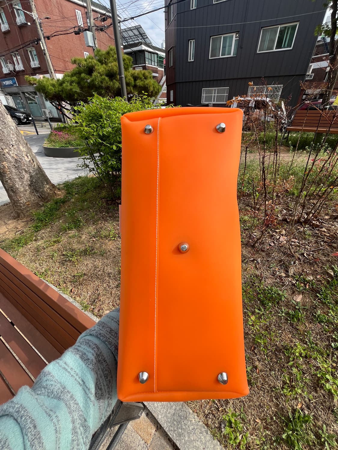 오렌지 빈티지 젤리버킨 🍊 상품이미지5