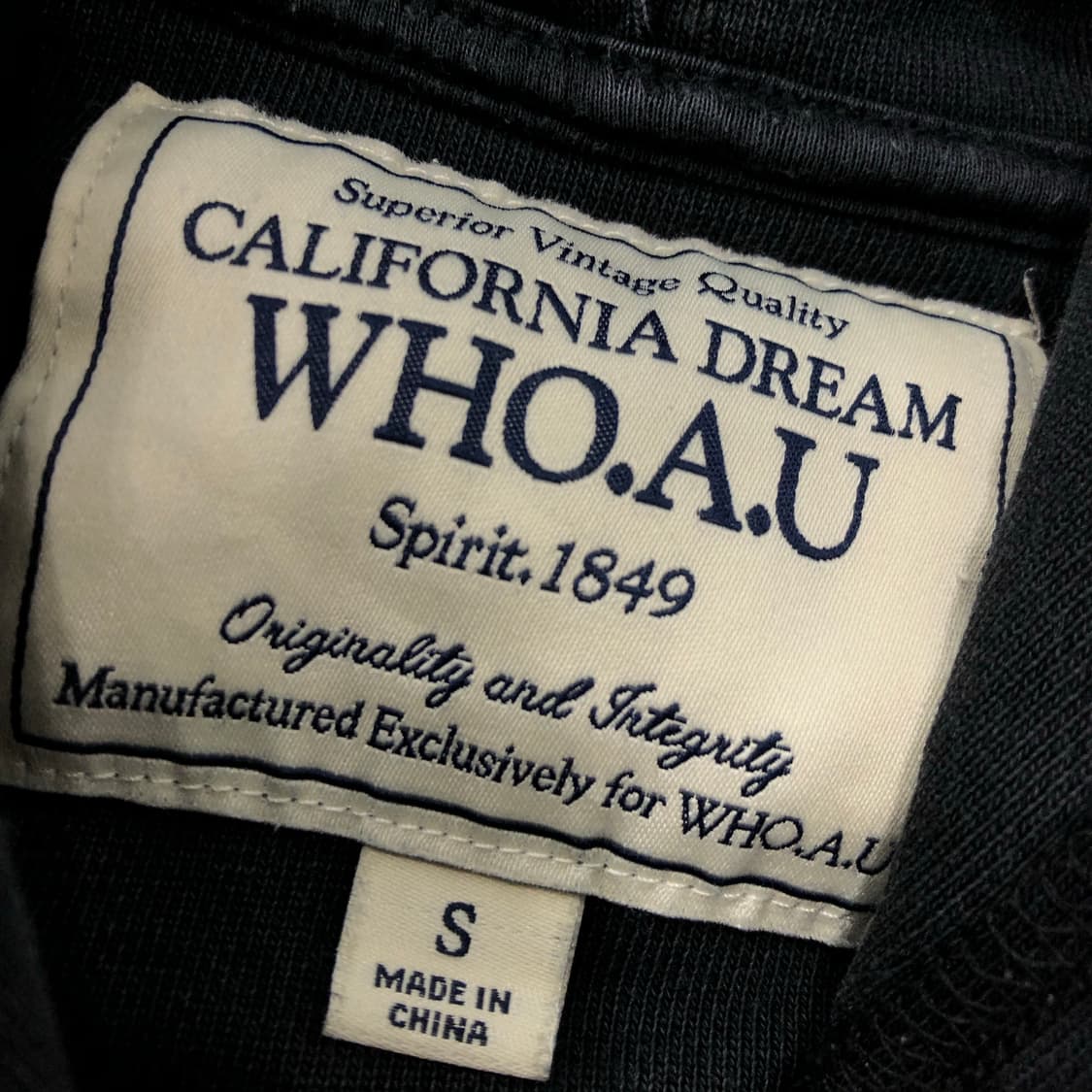 후아유 투웨이 크롭 후드집업 상품이미지4