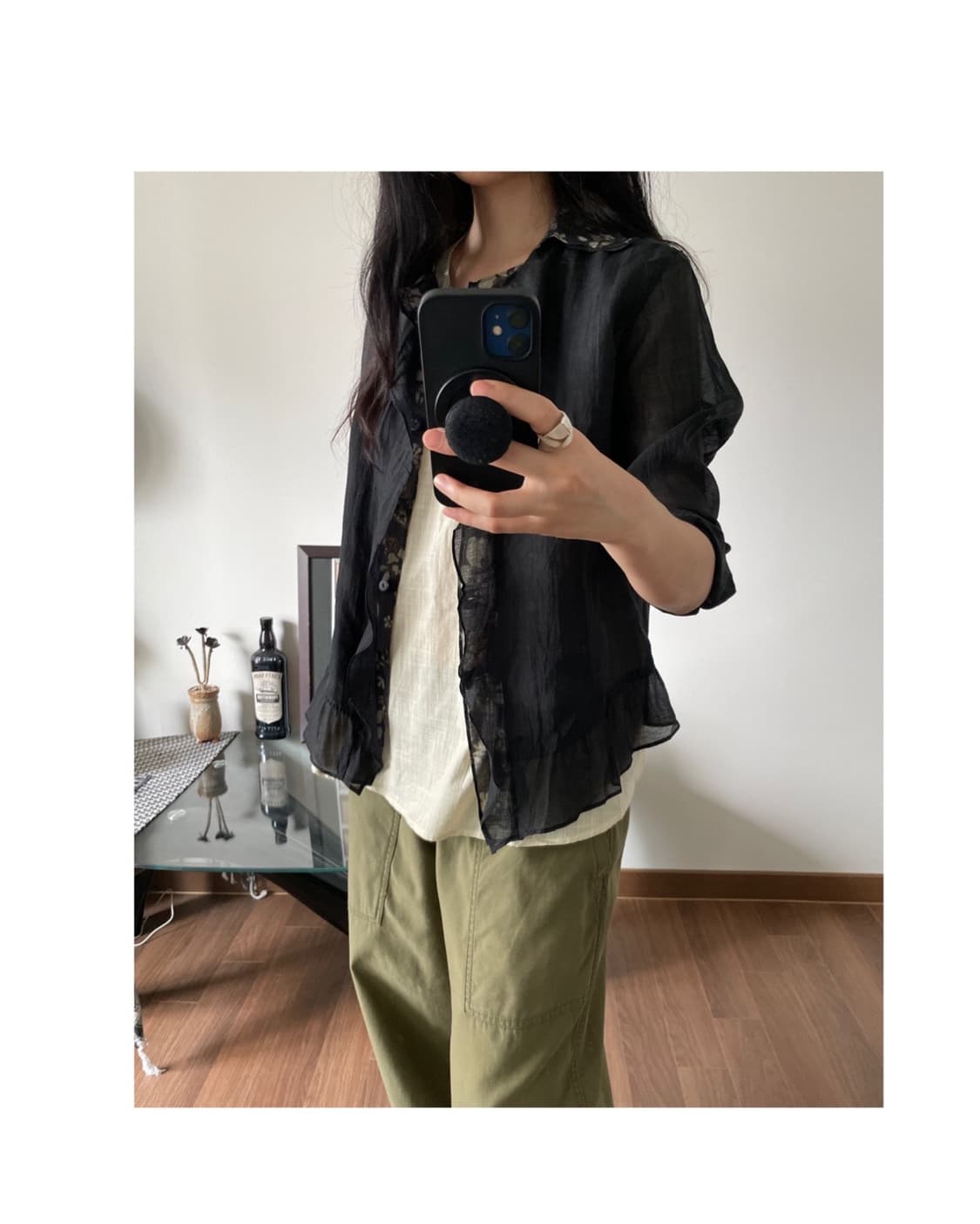 layered sheer jacket 상품이미지9