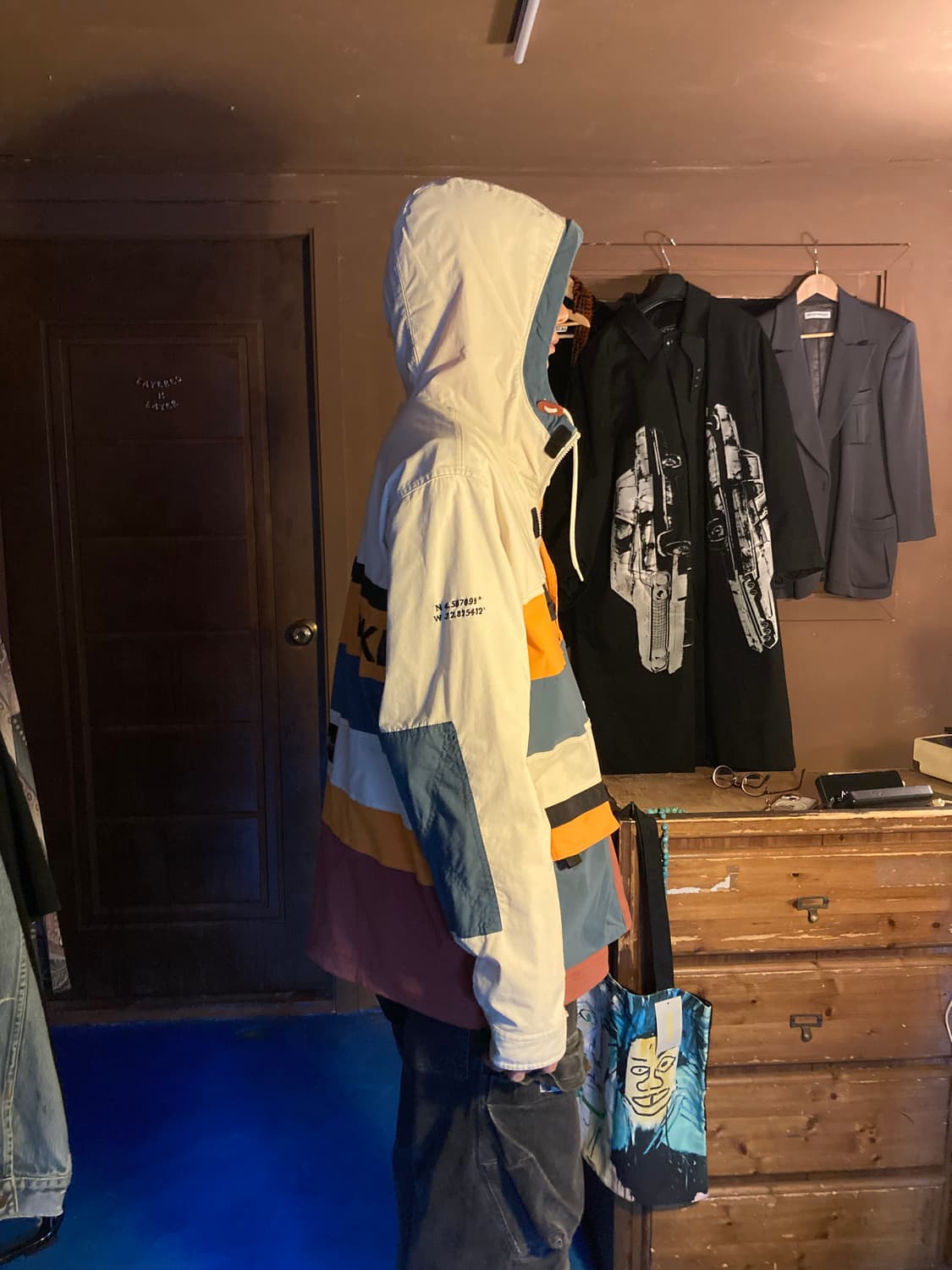 NIKE COLOR BLOCK ANORAK HOOD JACKET 상품이미지3