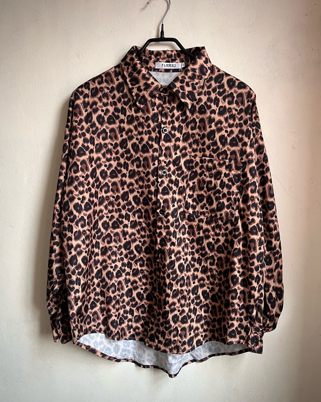 Japanese Vintage Leopard Graphic Shirt 상품이미지3