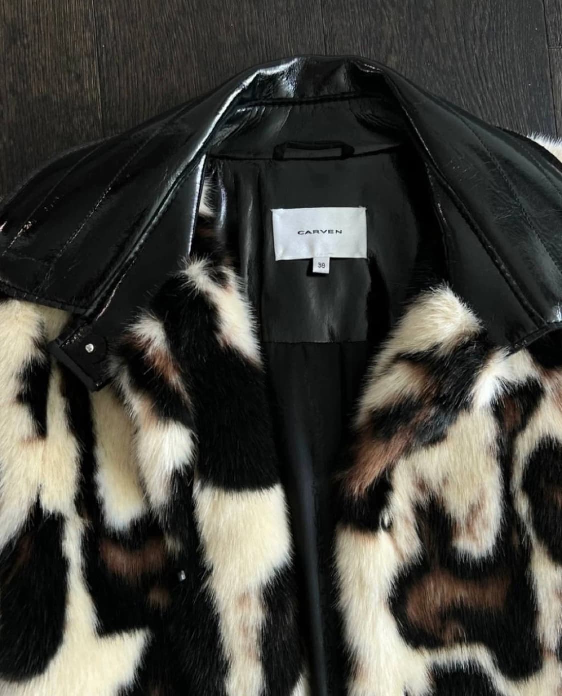 까르뱅 레오파드 에코퍼 / 38 size 상품이미지3