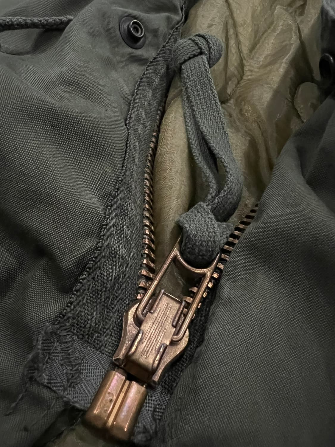 (M) M65 피쉬테일 오리지널 개파카 상품이미지5