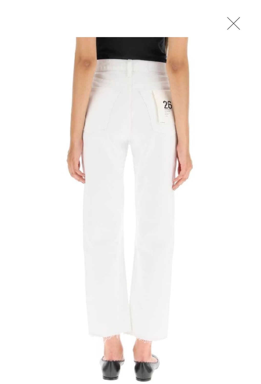 리던 텐꼬르소꼬모 70S 스토브 파이프 데님 팬츠 상품이미지2