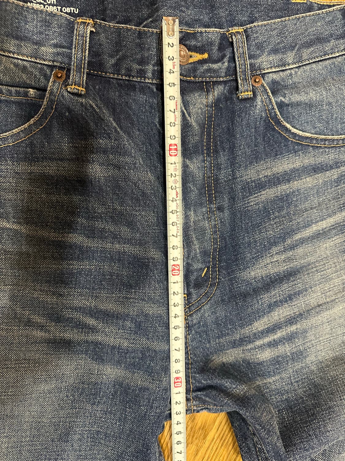 셀린느 Washed Working Skinny Jeans (indigo) 상품이미지7