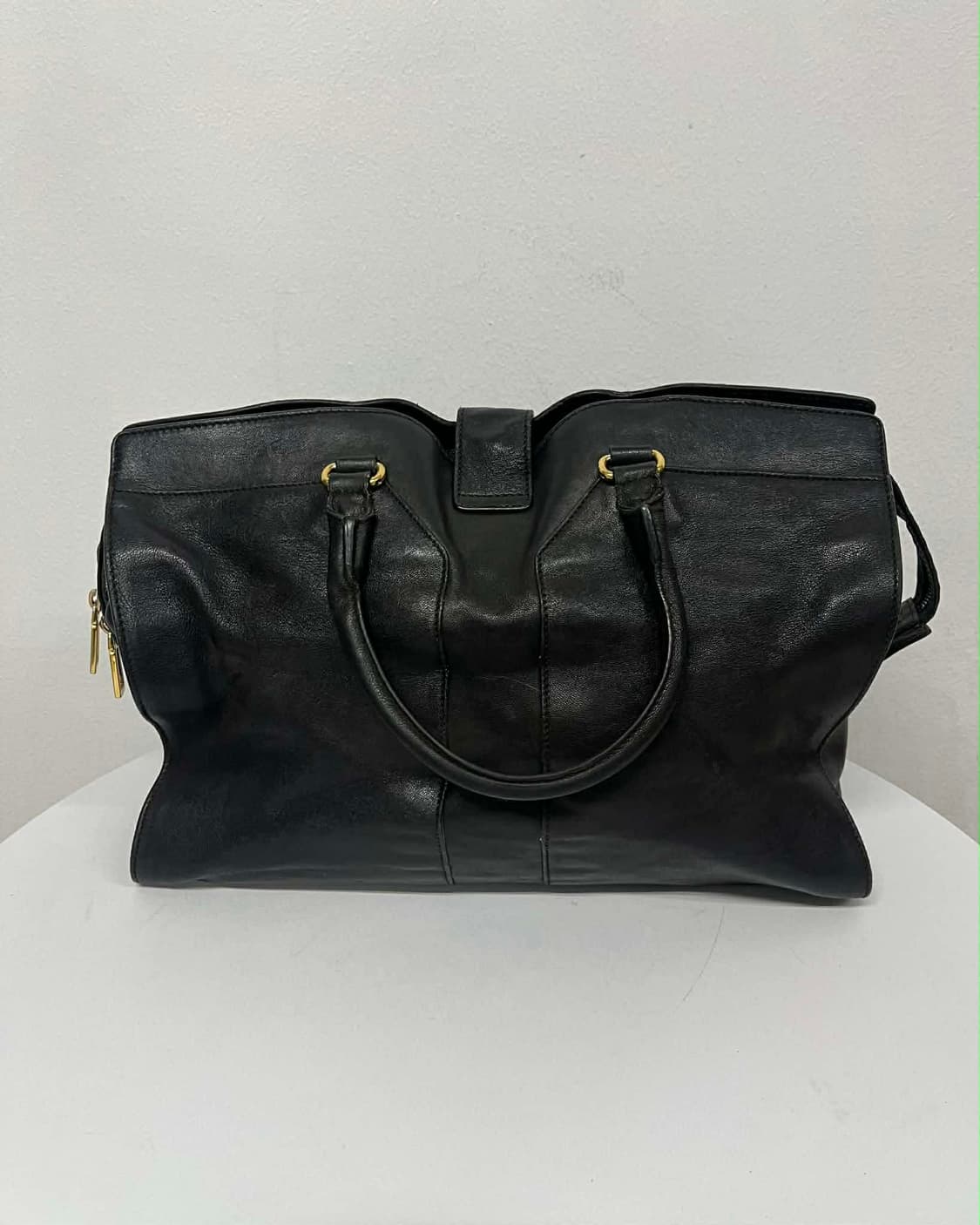 생로랑 카바시크 가죽 숄더 토트백 상품이미지4