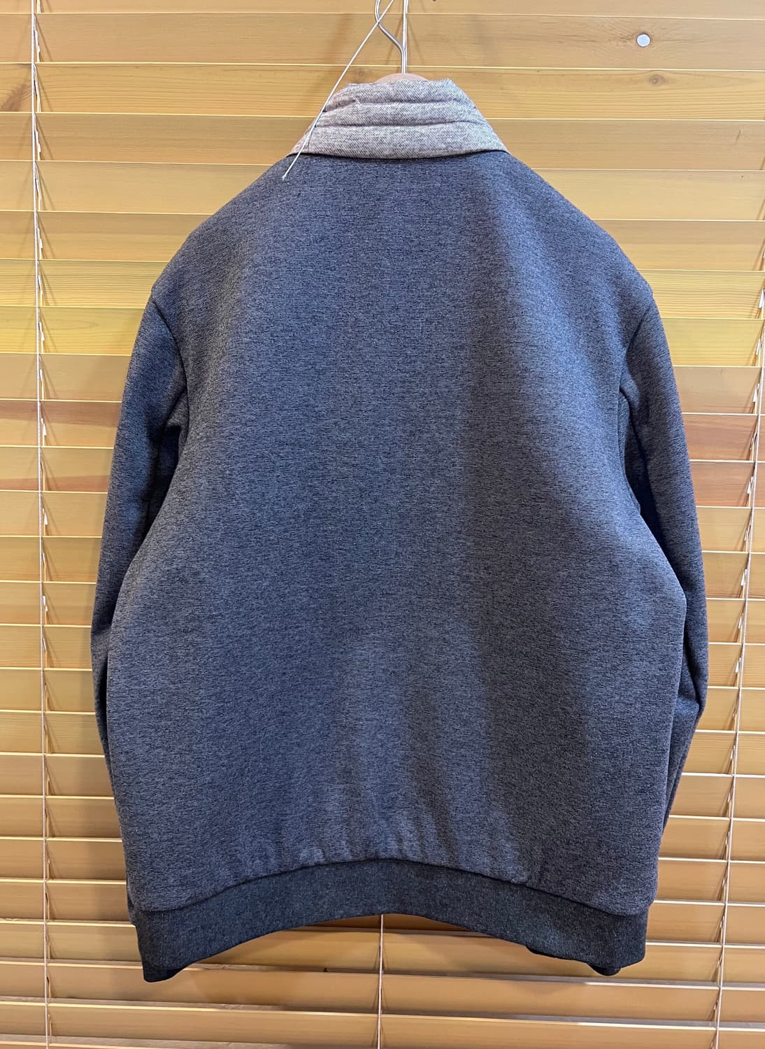 올젠 남성 그레이 구스다운점퍼 간절기점퍼 상품이미지3