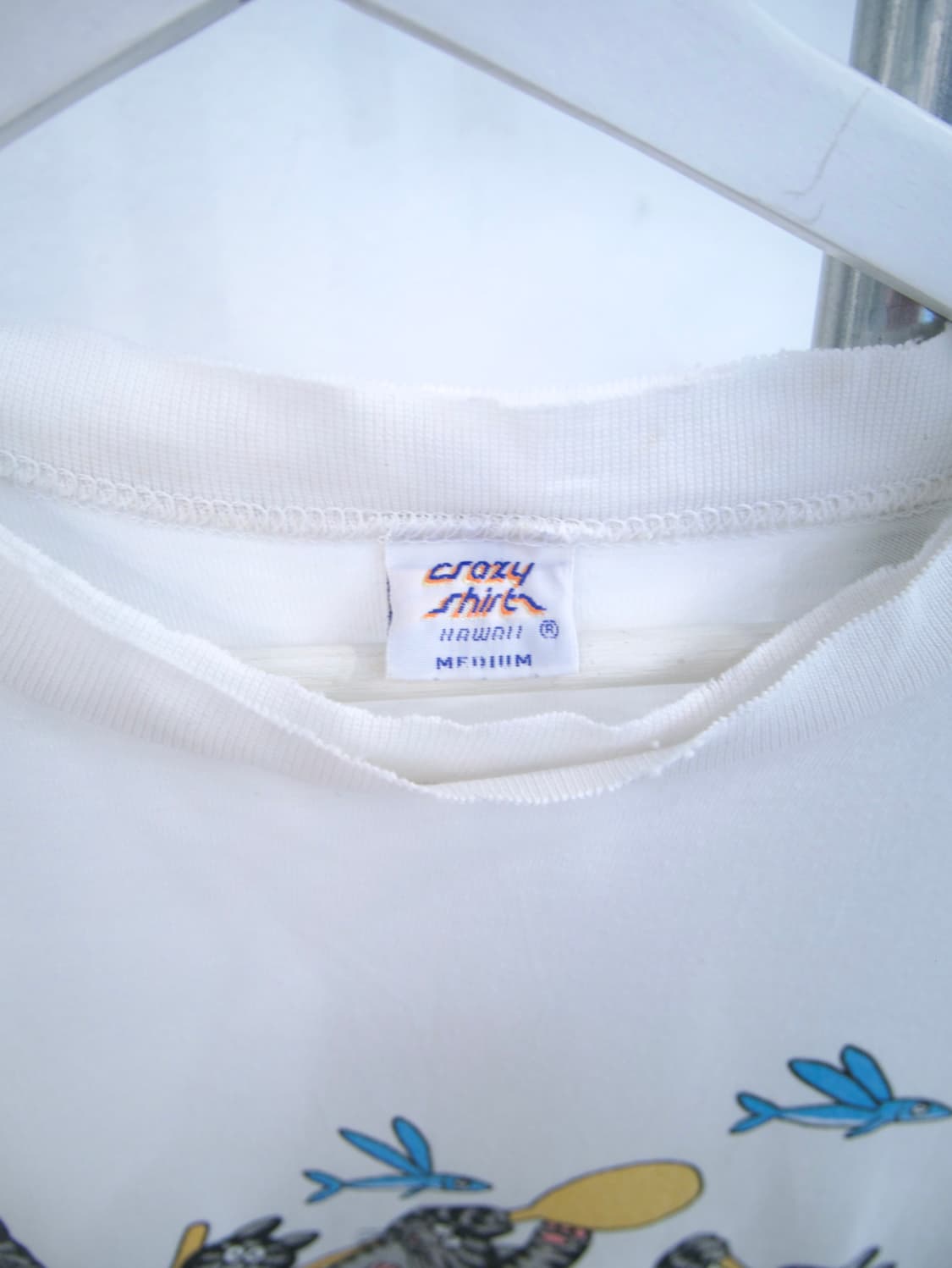 90’s crazy shirt _ Made in U.S.A. 상품이미지3