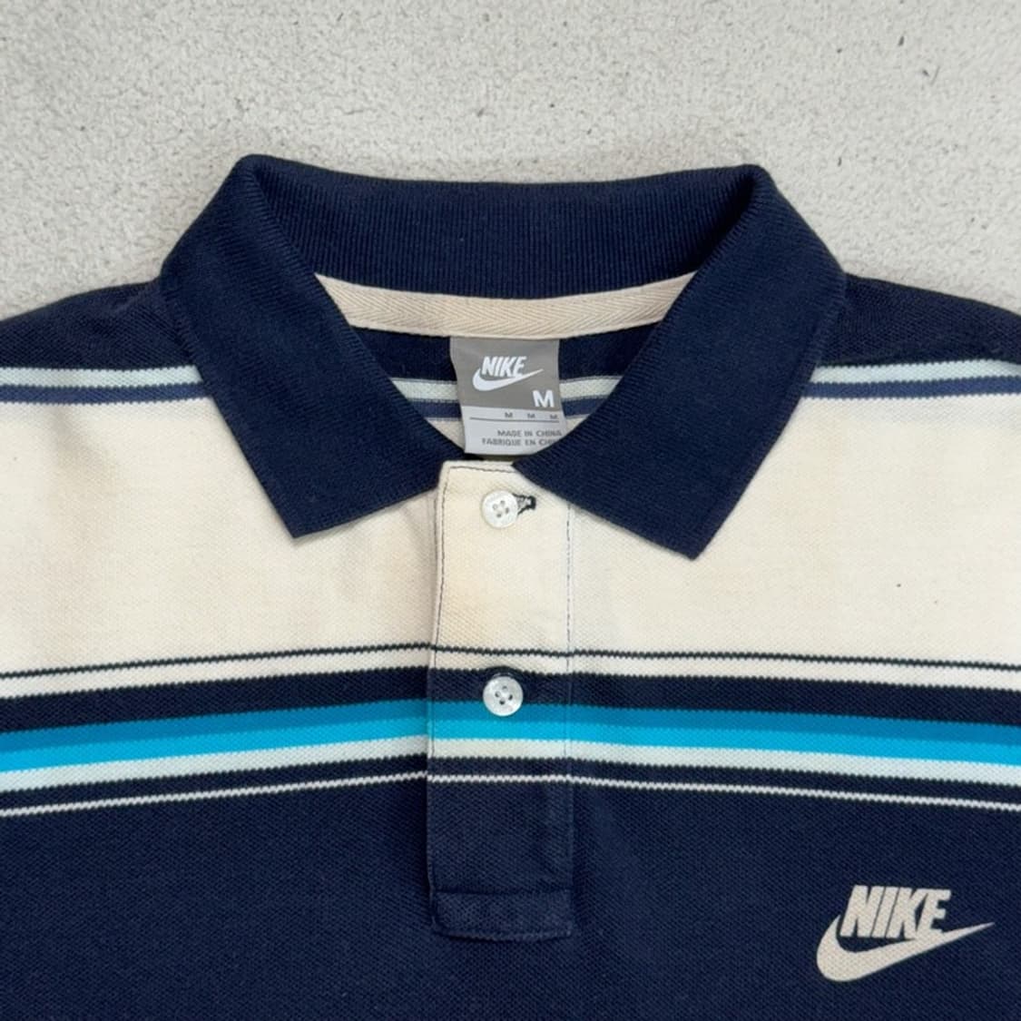 NIKE 스트라이프 PK 폴로 셔츠 M 상품이미지3