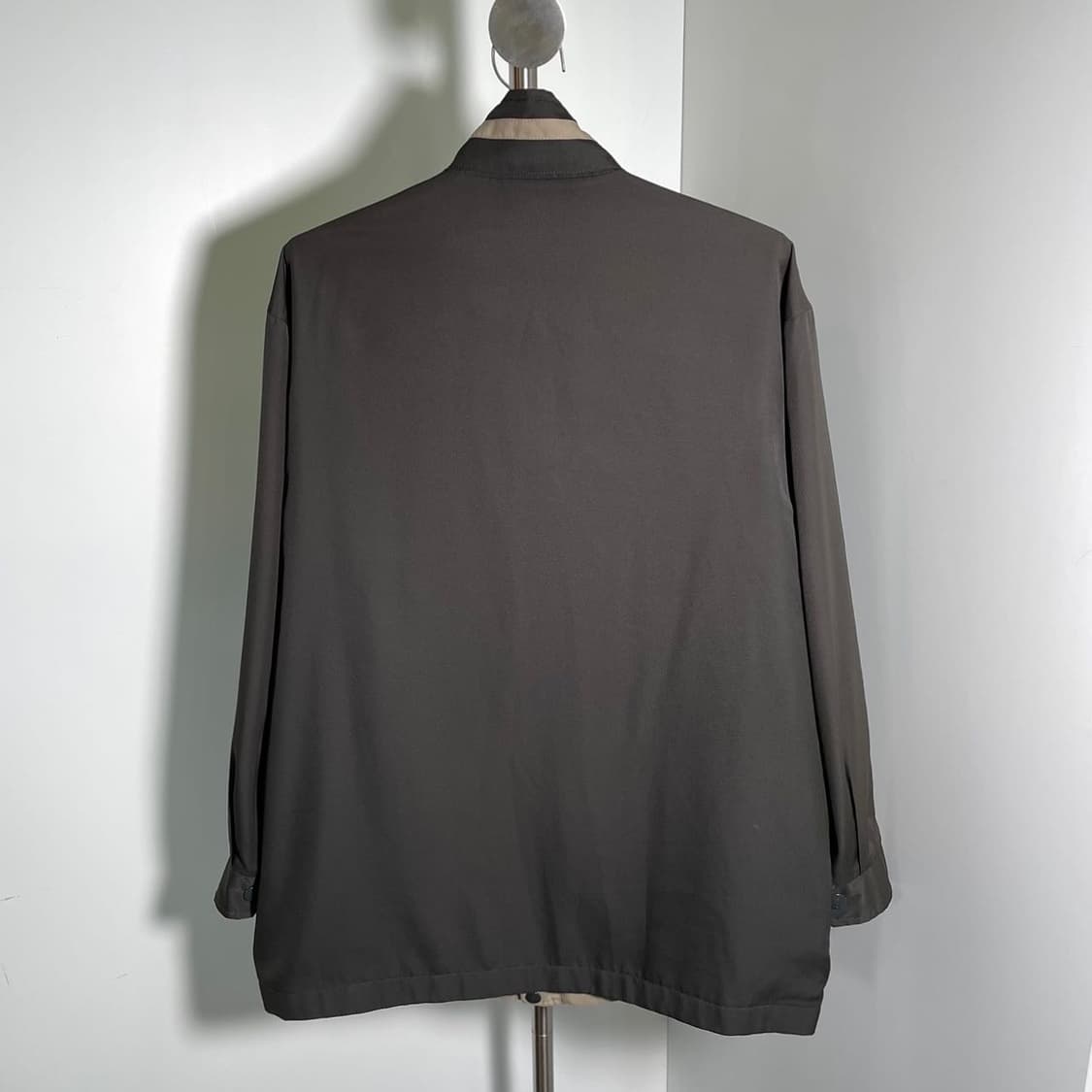 입생로랑 체스트 자수 로고 리버시블 자켓 상품이미지3