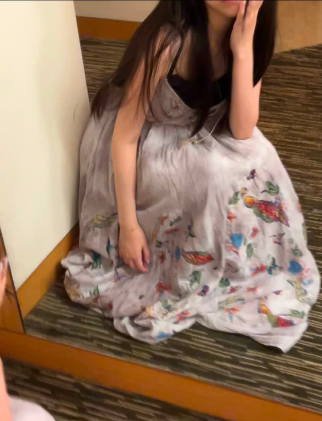 빈티지 타이다이 어항 원피스 상품이미지2