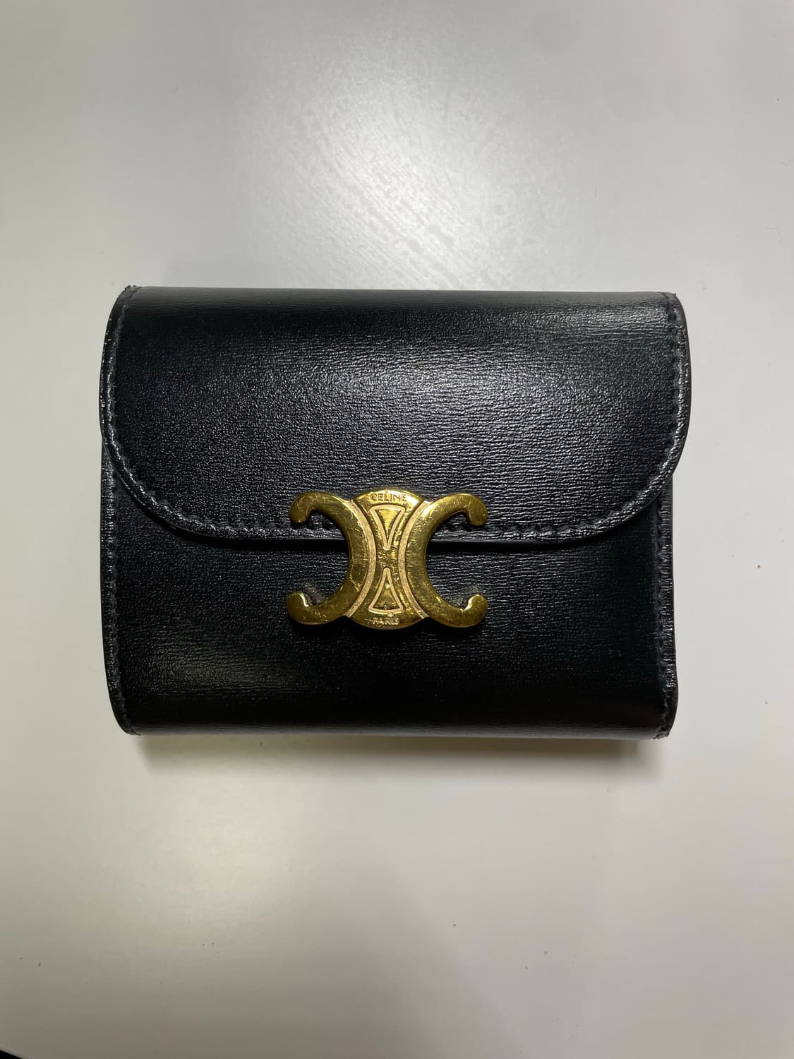셀린느 트리옹프 지갑 블랙 상품이미지2