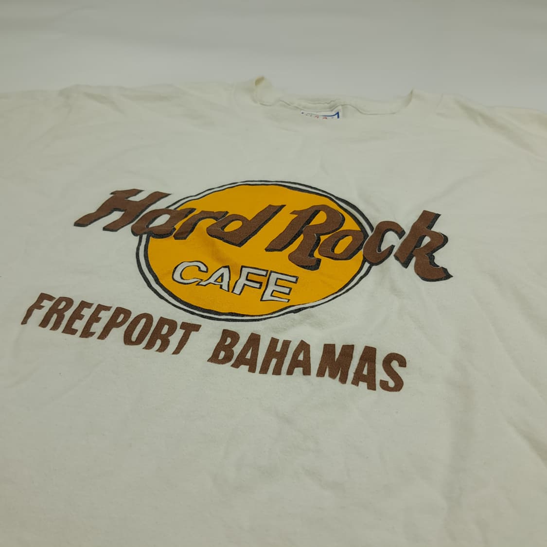 Co781 XL 하드락 카페 90s USA BAHAMAS 반팔 티셔츠 상품이미지4