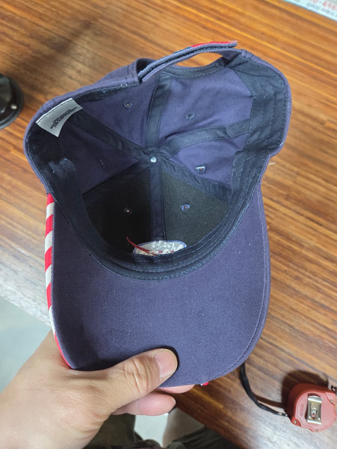 나사 빈티지 성조기 볼캡 모자 프리  상품이미지4