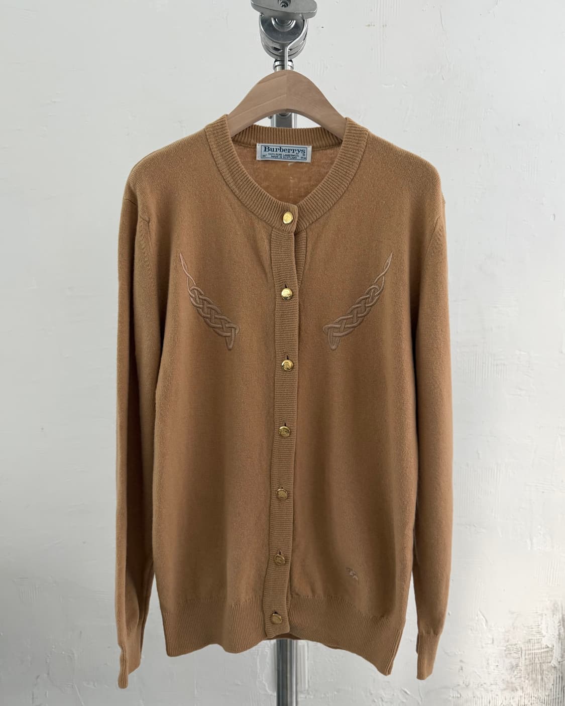 Burberry 버버리 금장 가디건 상품이미지2