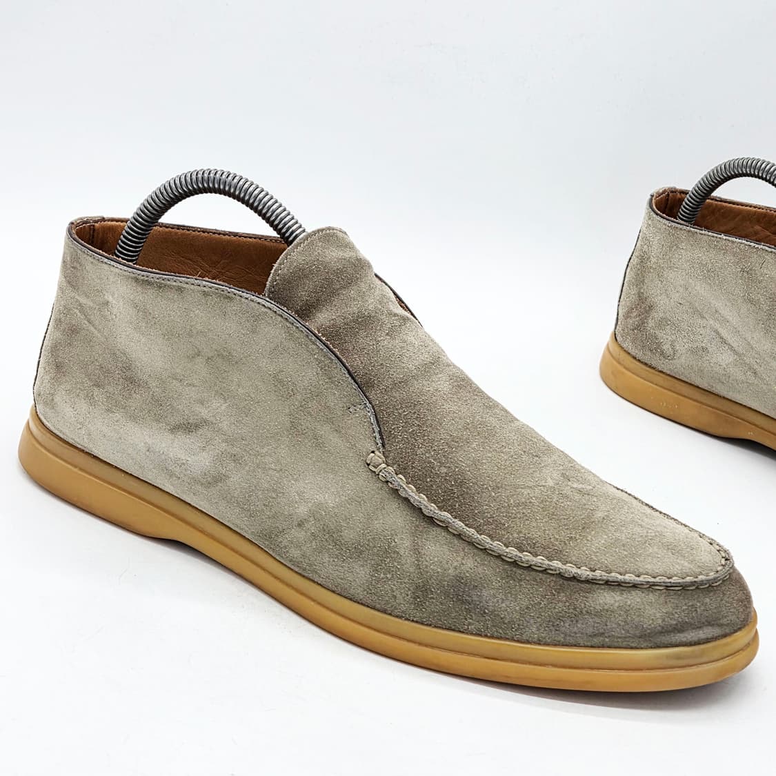  로로피아나 오픈 워크 로퍼 베이지 (42) 상품이미지5