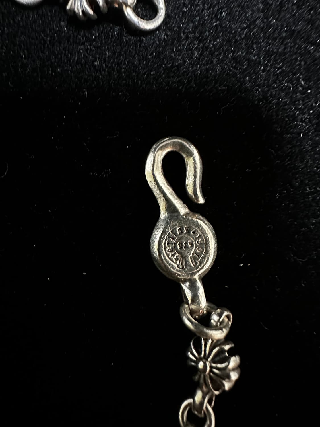 2000s 크롬하츠 올드 플라워 링크 체인 (56cm) 상품이미지7