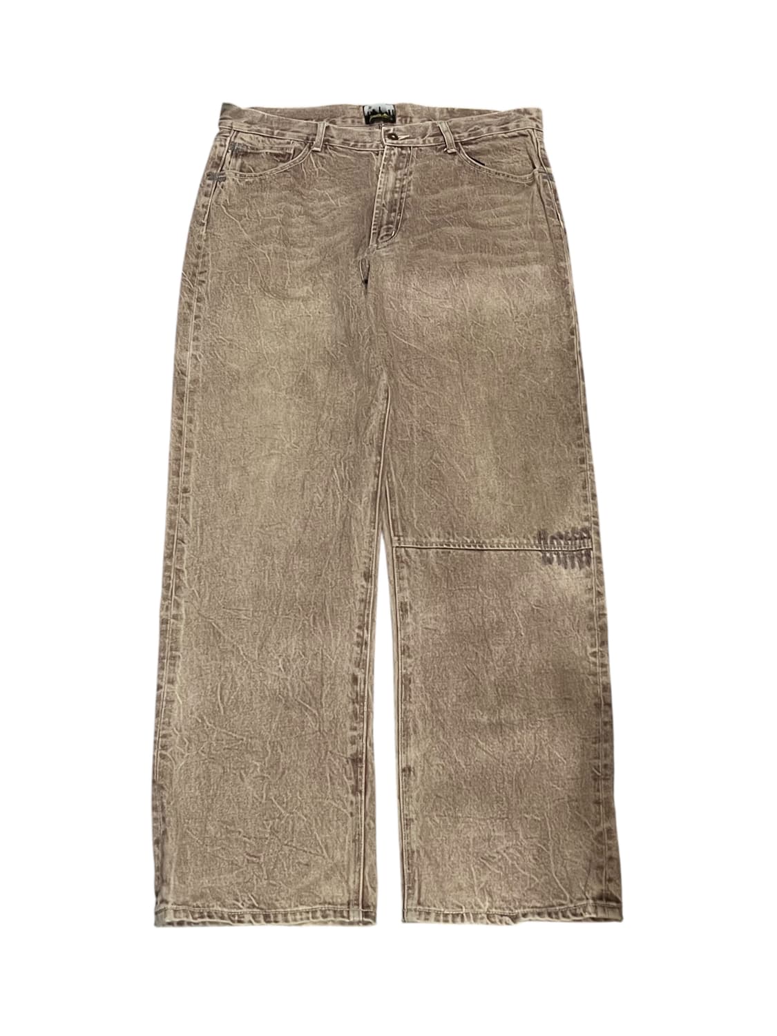 unknown Overfit Stitch Point Wide Pants 상품이미지1