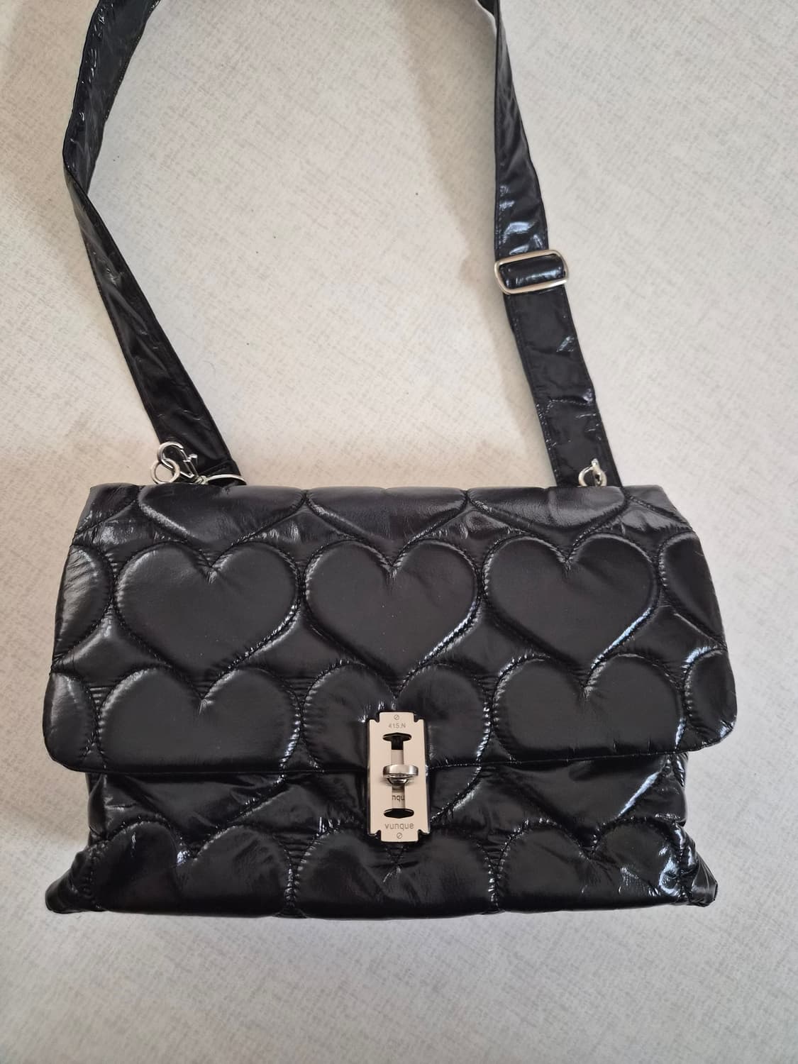 분크 하트퀼팅백 상품이미지1