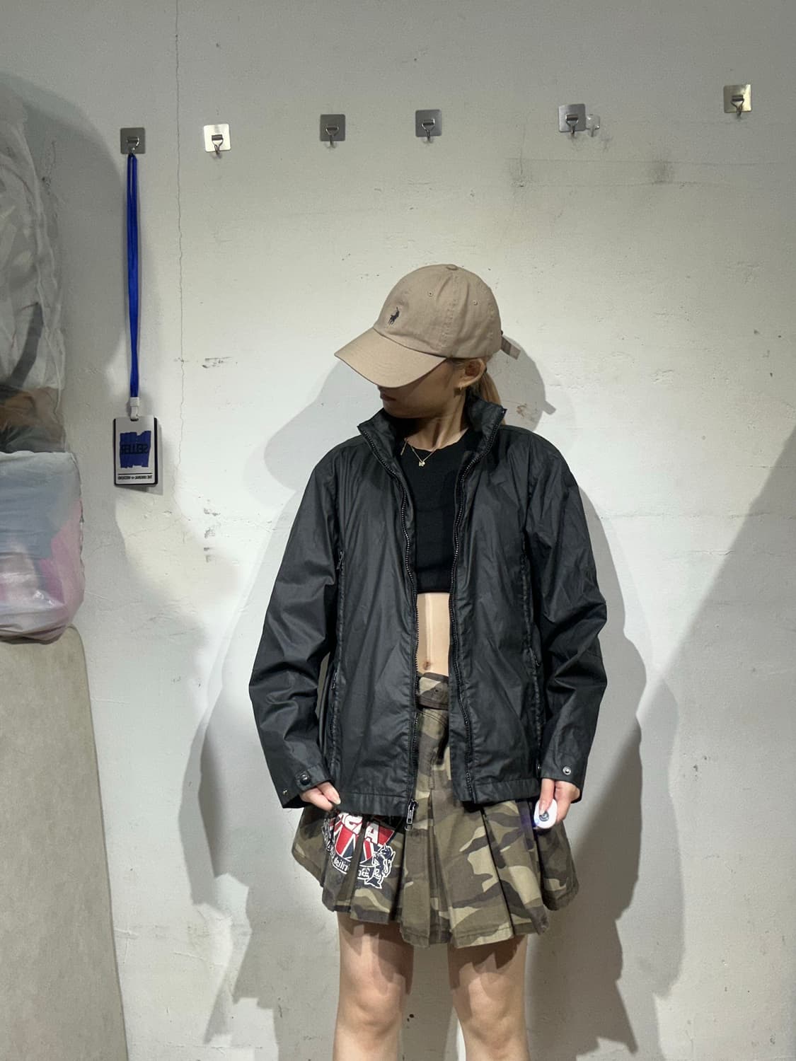 랄프 로렌 블랙 블루종 트랙 자켓 S 상품이미지2