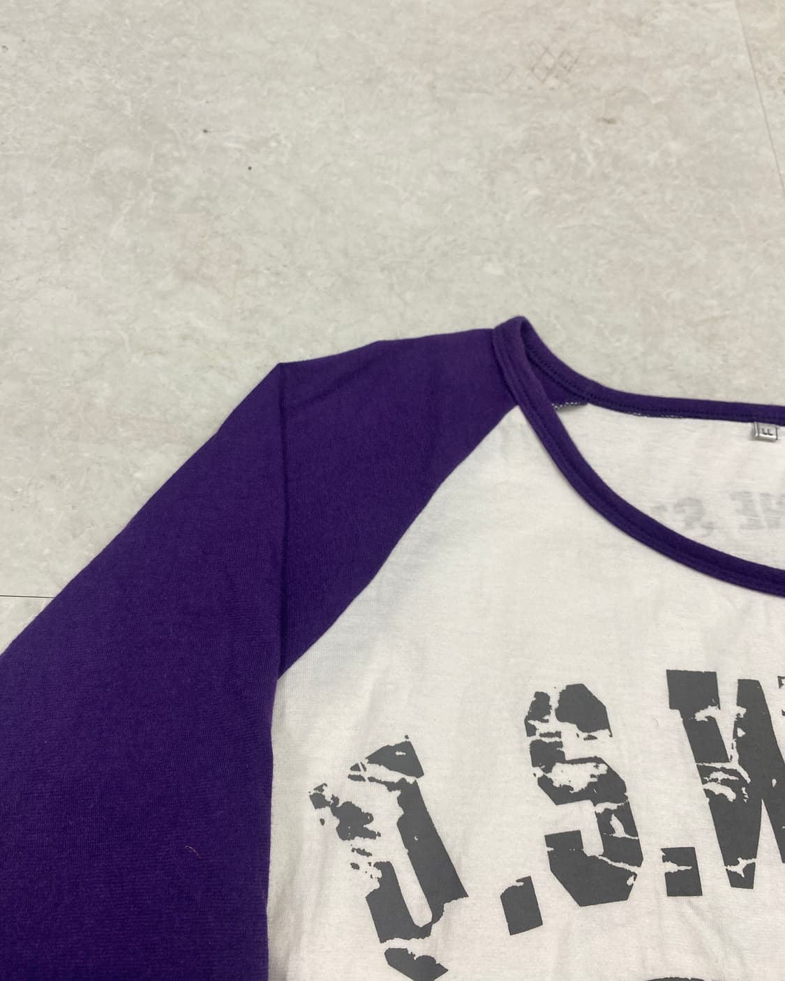 U.S. WILDS y2k punk Raglan T-shir 상품이미지5