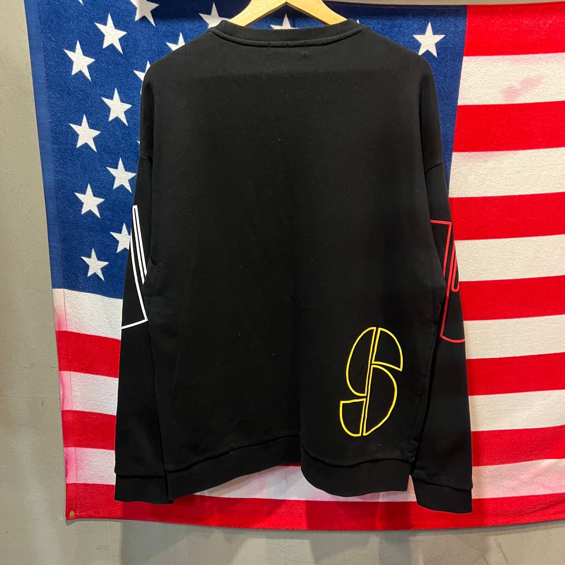 EVISU 에비수 맨투맨 블랙 상품이미지2