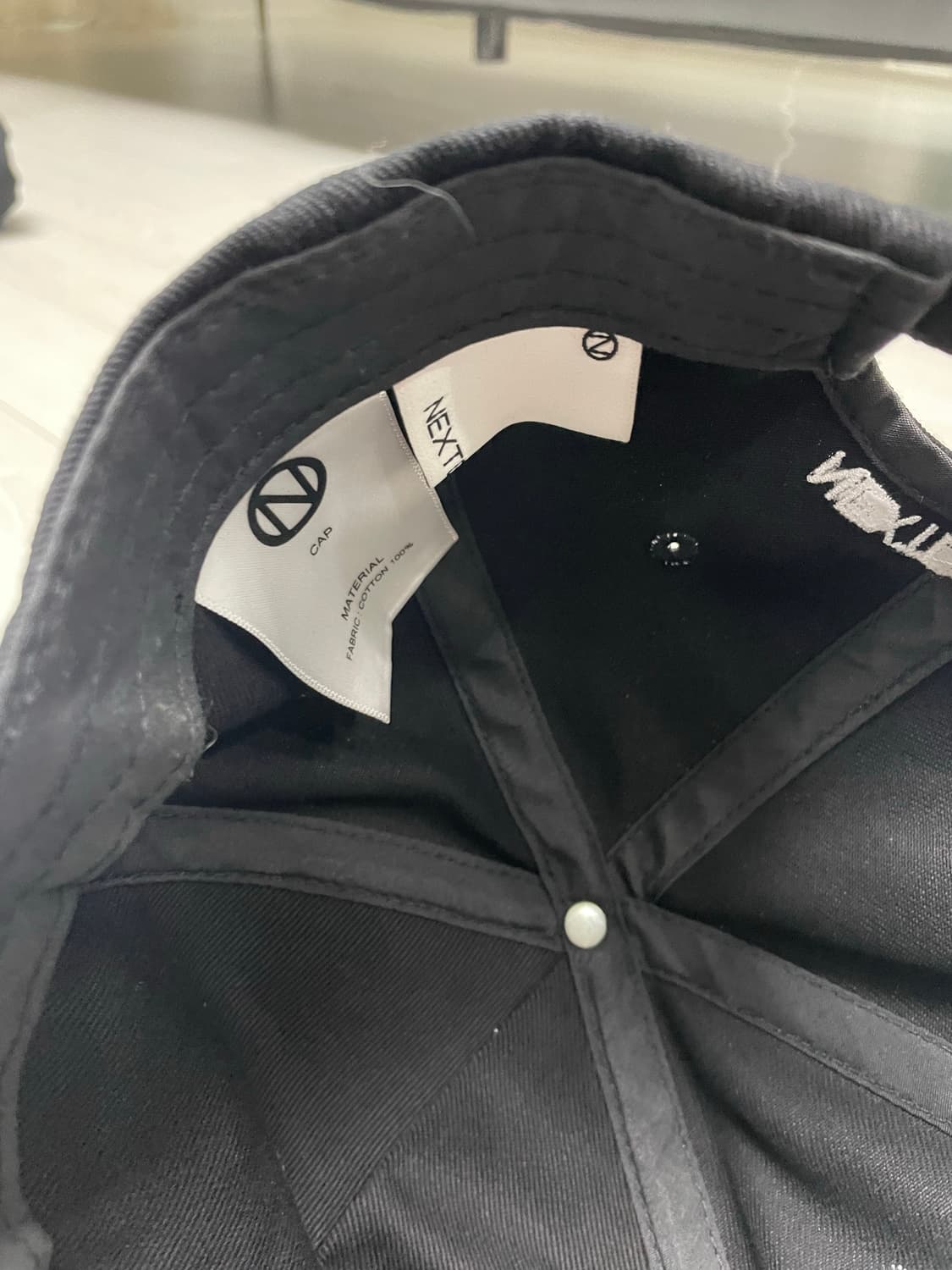 넥스트도어립스 GALACTIC RIDERS CAP BLACK  상품이미지4