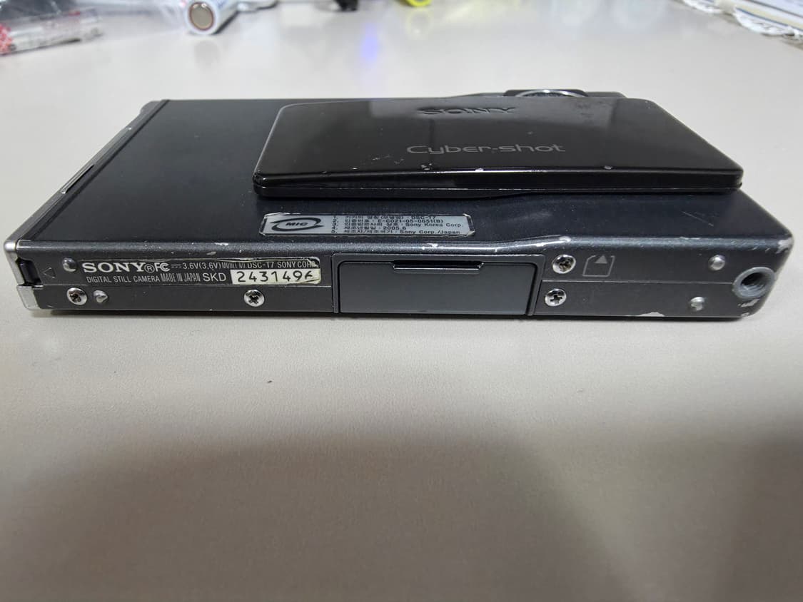 소니 사이버샷 DSC-T7 빈티지 디지털카메라 상품이미지5