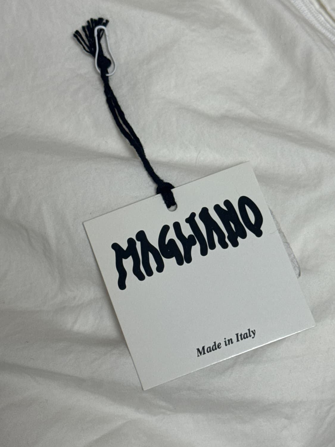 마리아노 로고 울 프린지 머플러 상품이미지5