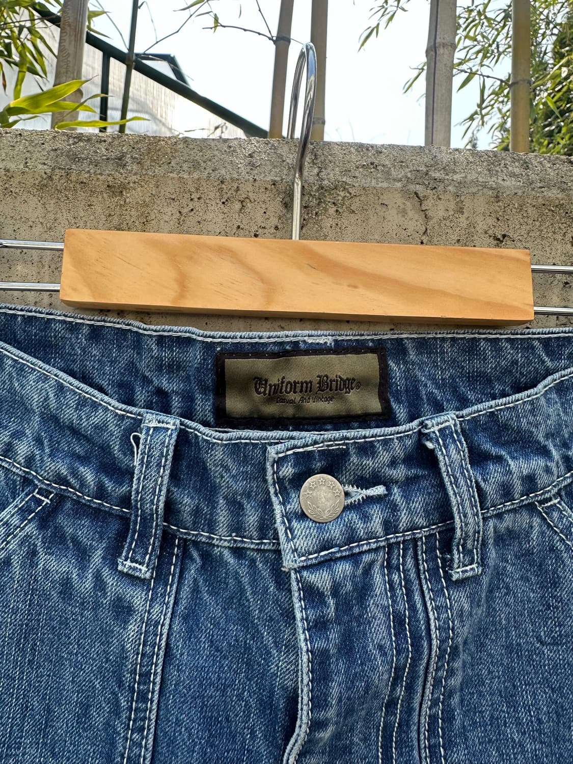 유니폼브릿지 데님 퍼티그 팬츠 상품이미지8