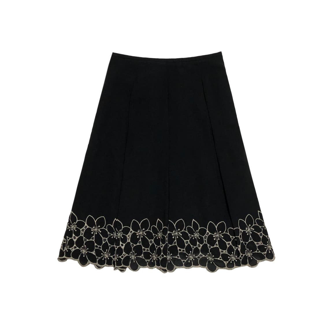 Bellemaison Hem Flower Midi skirt 상품이미지2