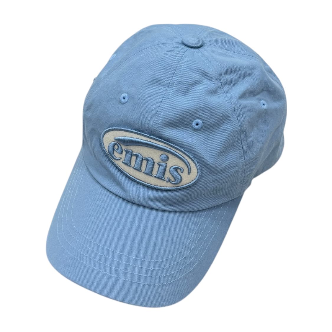 EMIS 이미스 톤온톤 와펜 볼캡 스카이블루 상품이미지2