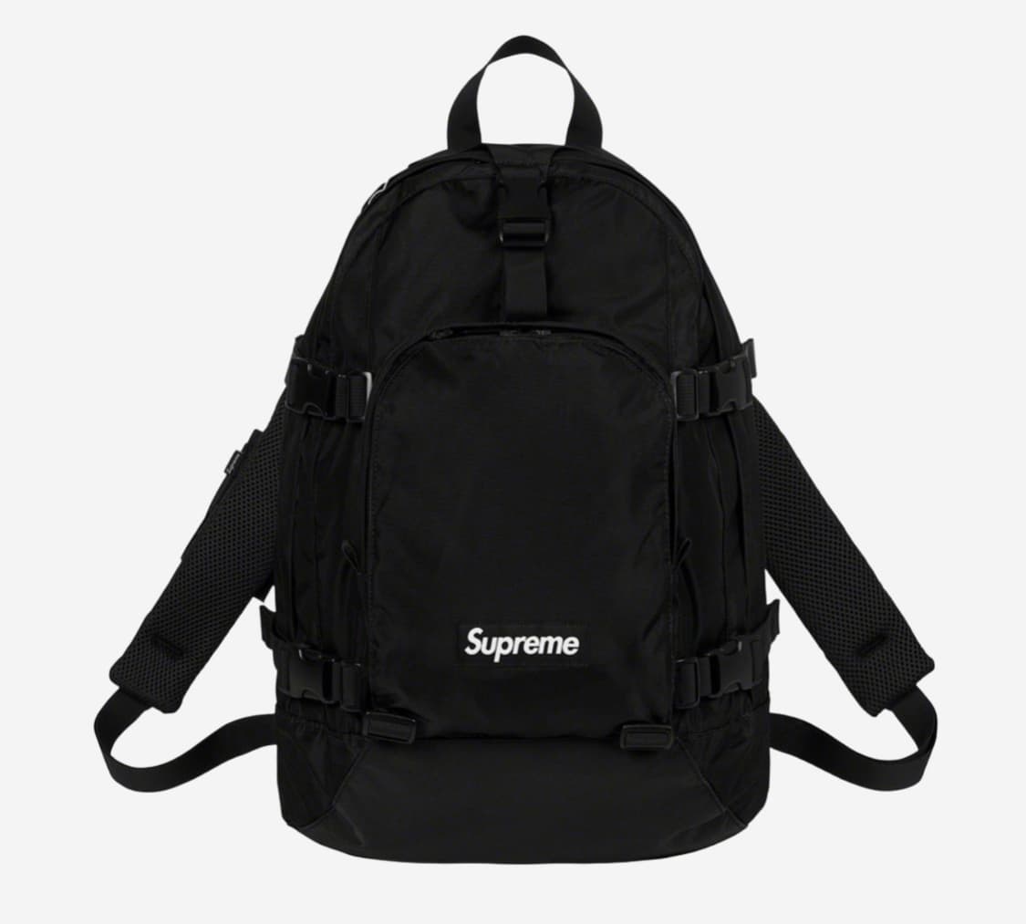 19fw Supreme 슈프림 백팩 가방 블랙 상품이미지1