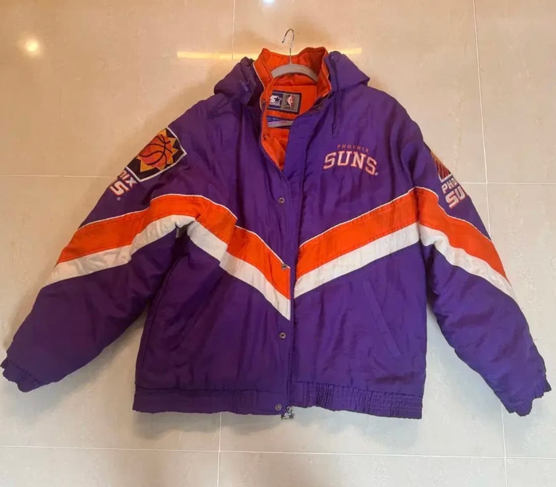 희귀매물) XL 00s 스타터 피닉스선즈 자켓 상품이미지1