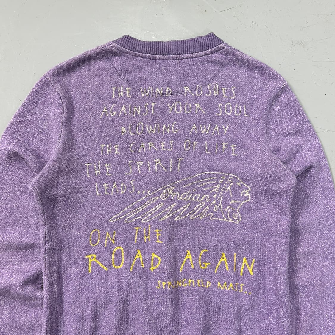 인디언 모터사이클 엠브로이드 가디건 상품이미지2