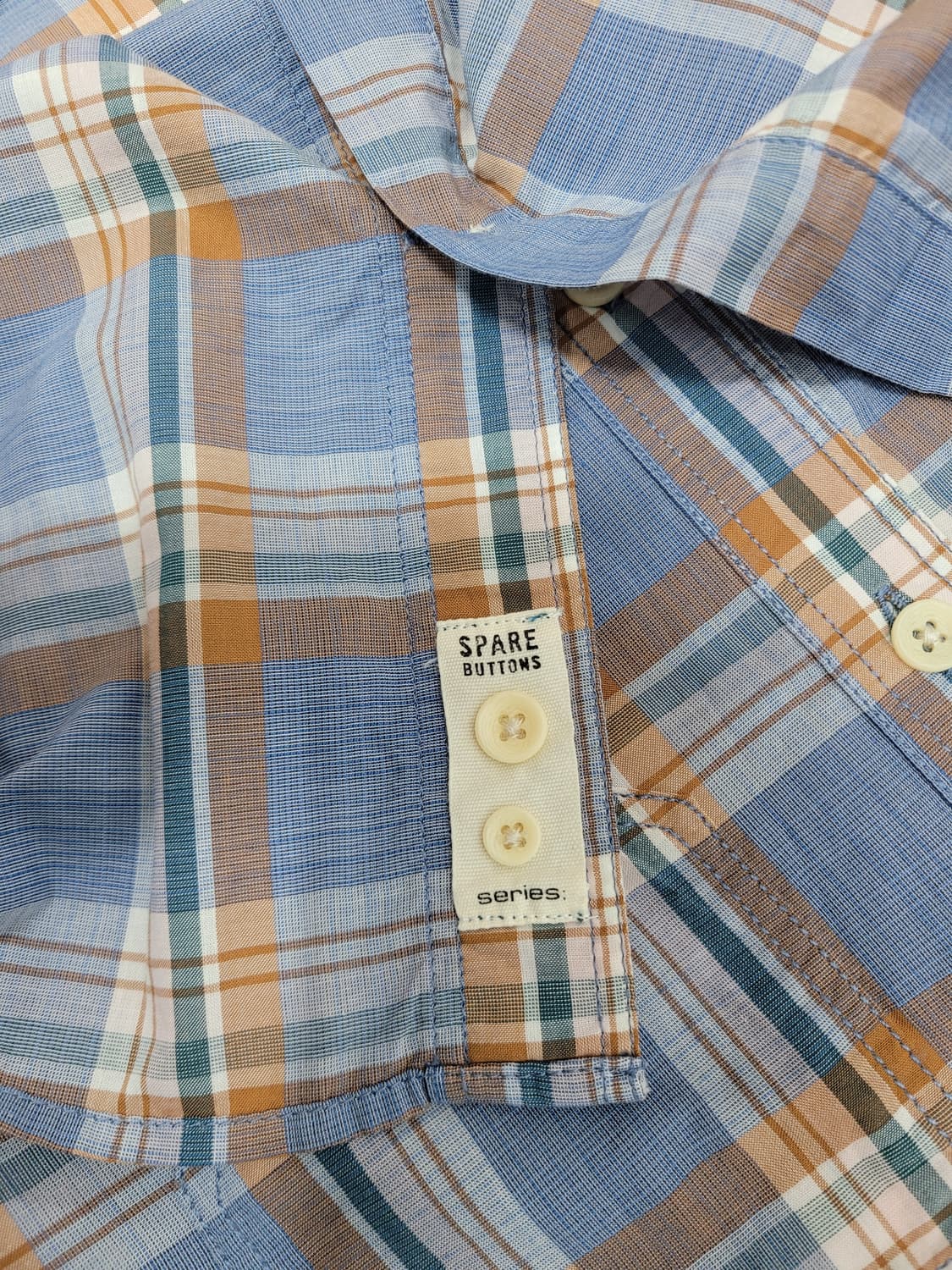 Series 시리즈 코튼 체크 셔츠 / 남 95 BL (추천 S)
z4b 상품이미지7