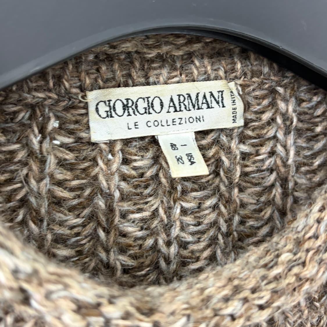 조르지오 아르마니 90s 알파카 니트 상품이미지7
