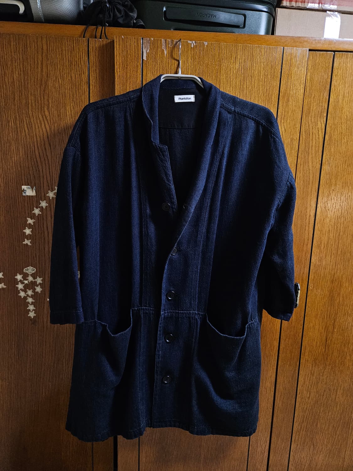 ISSEY MIYAKE 이세이미야케 플랜테이션 인디고 다이 데님 코트 상품이미지2